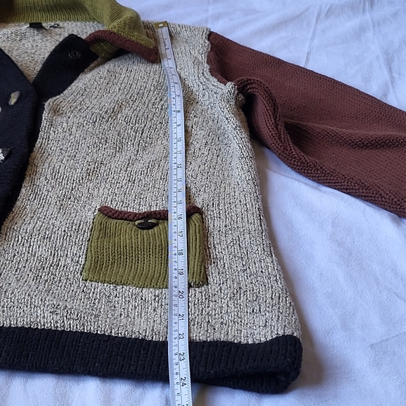 Vintage Clare By Icelandic Designs Knit Sweater Size XL Coastal Grandma Granny - Picture 6 of 10